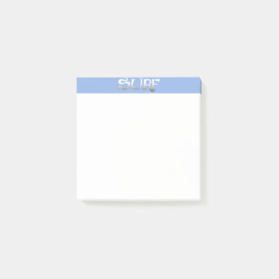 Post-it® Almohadillas de notas blancas de surf
