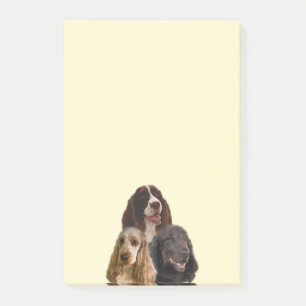 Post-it® Amor del perro de aguas - notas de post-it