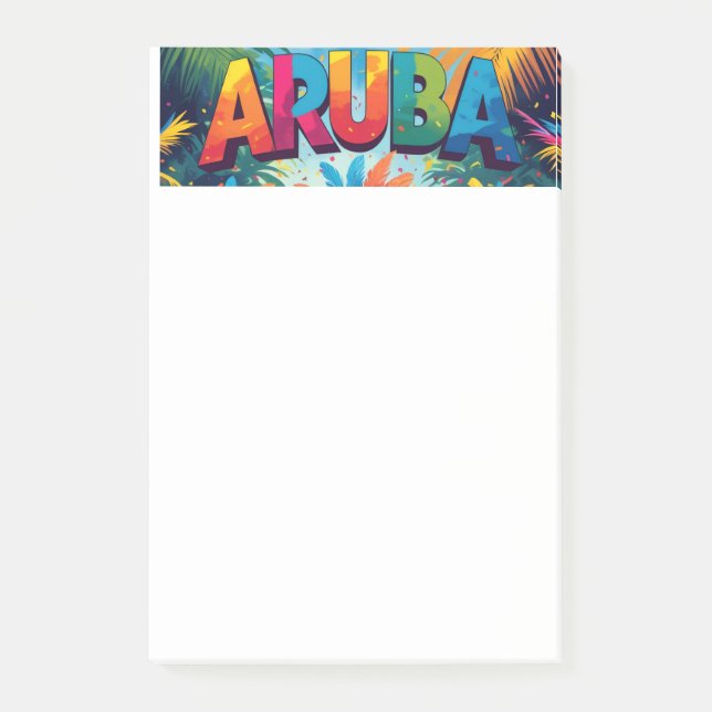 Post-it® Aruba notas post it (Anverso)