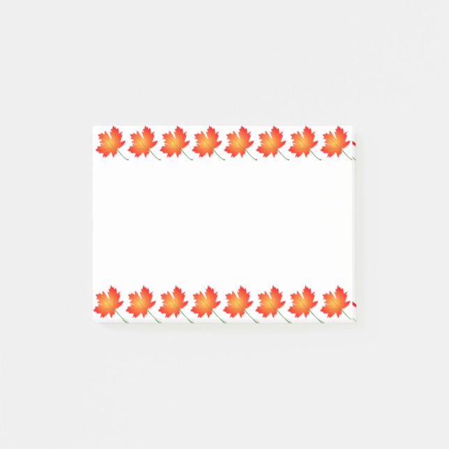 Post-it® Autumn deja notas posteriores (Anverso)