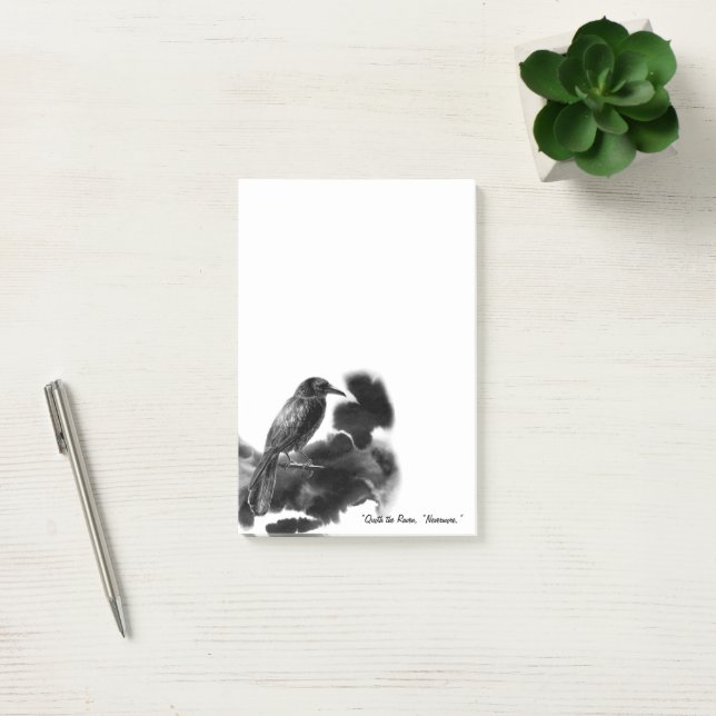 Post-it® Aves negras. Las notas de Raven (Oficina)