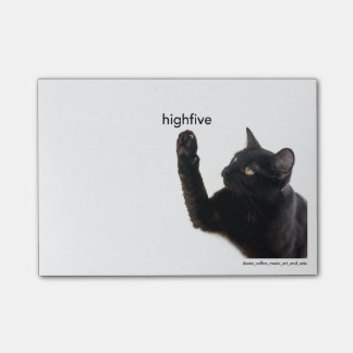 Post-it® Batcat: Altas 5 notas de post-it