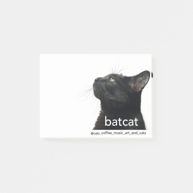 Post-it® Batcat: Notas de post-it (Anverso)