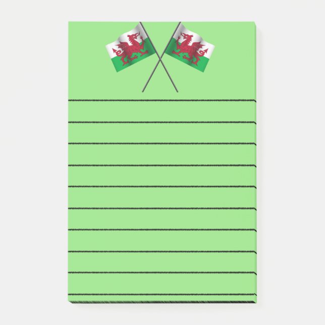 Post-it® Bloques de notas de Gales (Anverso)