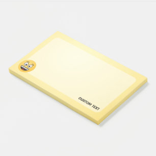 Post-it® Cara sonriente con notas de Open Mouth Post-it
