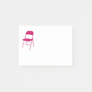 Post-it® Chisholm   Notas de la Presidencia plegable   Rosa