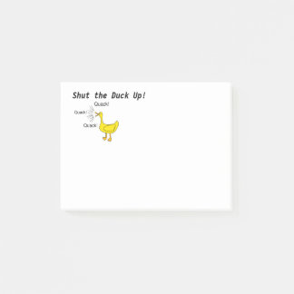 Post-it® ¡Cierra el pato!  Notas posteriores
