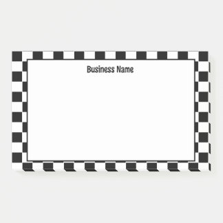 Post-it® Clásicas notas post-it en negro y blanco