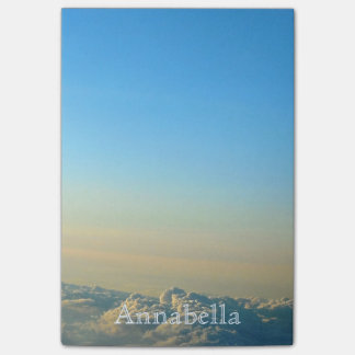 Post-it® Cloud Mountains 4x6 Notas post-it