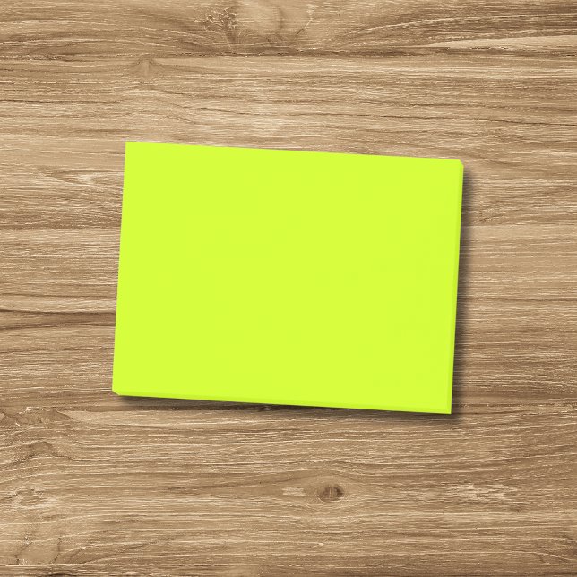Post-it® Color sólido amarillo neón | Notas clásicas (Subido por el creador)