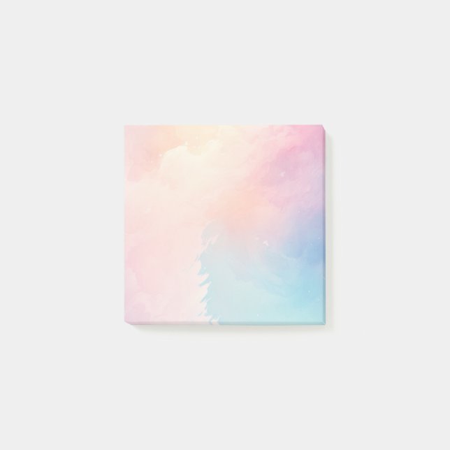 Post-it® Colores de agua de color pastel notas posteriores  (Anverso)