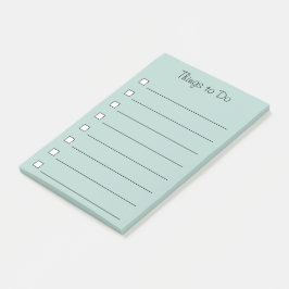 Post-it® Cosas para hacer notas de post-it