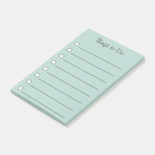 Post-it® Cosas para hacer notas de post-it (En perspectiva)