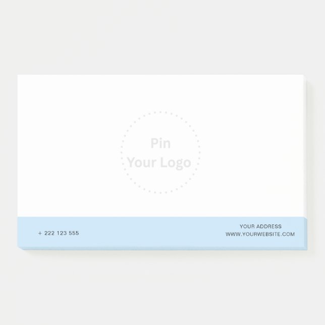 Post-it® Crea tus propias notas adhesivas blancas (Anverso)