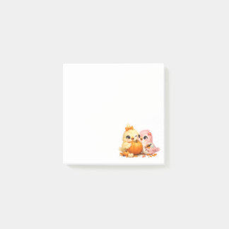 Post-it® Cuaderno de notas adhesivas de pájaros pequeños de