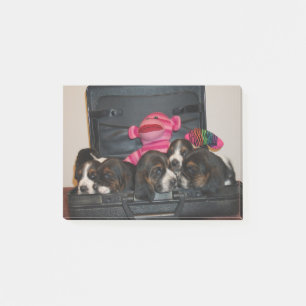 Post-it® Cuaderno de notas del perrito del perro de