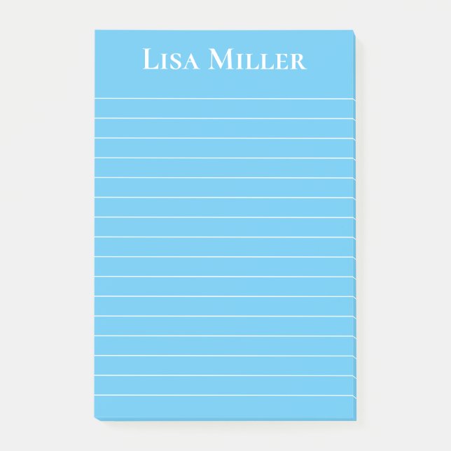 Post-it® Cuaderno de notas del post-it (Anverso)