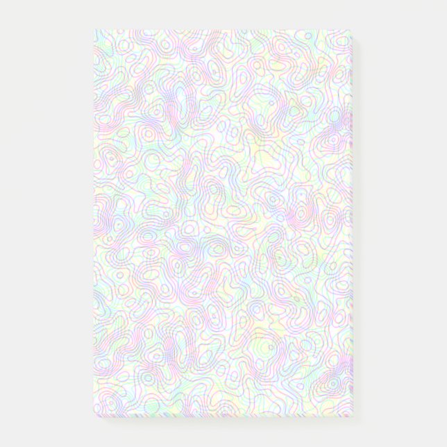 Post-it® Cuaderno de notas pegajoso de los Doodles (Anverso)