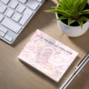 Post-it® Cuadernos de notas pegajosos de la belleza floral