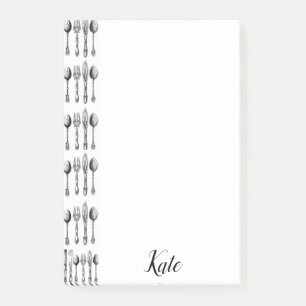 Post-it® Cucharas Utensilios de Notas Adhesivas
