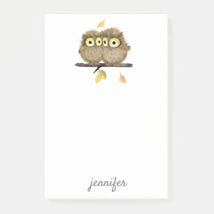 Post-it® Cute Baby Owls publica notas