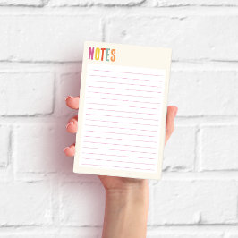 Post-it® Cute Cuaderno De Notas Memo Coloridas