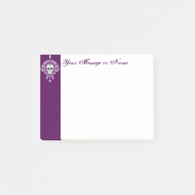 Post-it® Damasco muerto - notas de encargo del Poste-it® (Anverso)