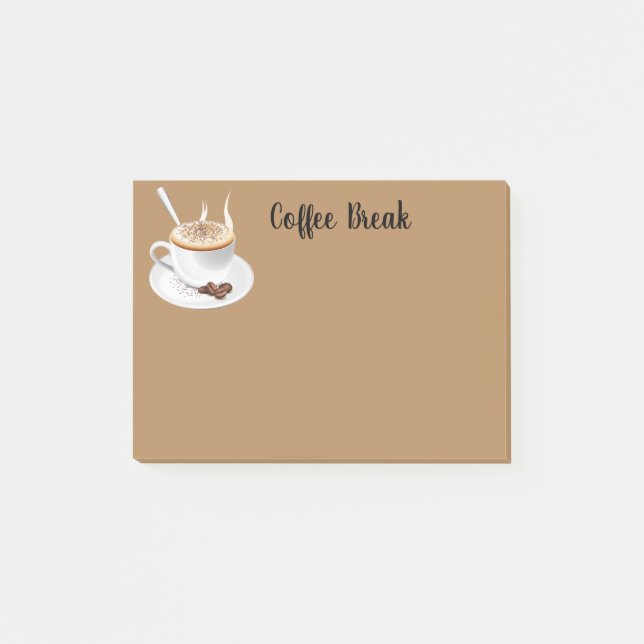 Post-it® Descanso de café posterior a las notas (Anverso)