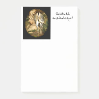 Post-it® "Detrás-er consigo!" Notas de post-it, 4 x 6