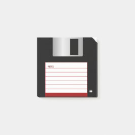 Post-it® Disco de disquete clásico de 3,5" Notas del rincón