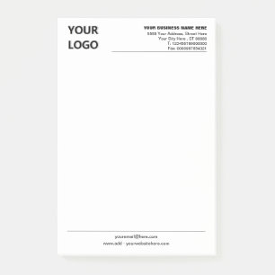 Post-it® Diseñar su propia plantilla de notas de Business P