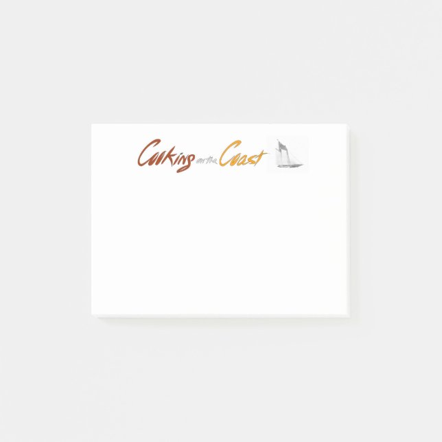 Post-it® El cocinar en las notas de post-it de la costa el (Anverso)