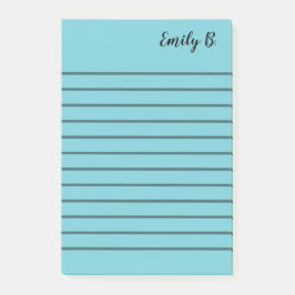 Post-it® El color de encargo personalizó notas pegajosas