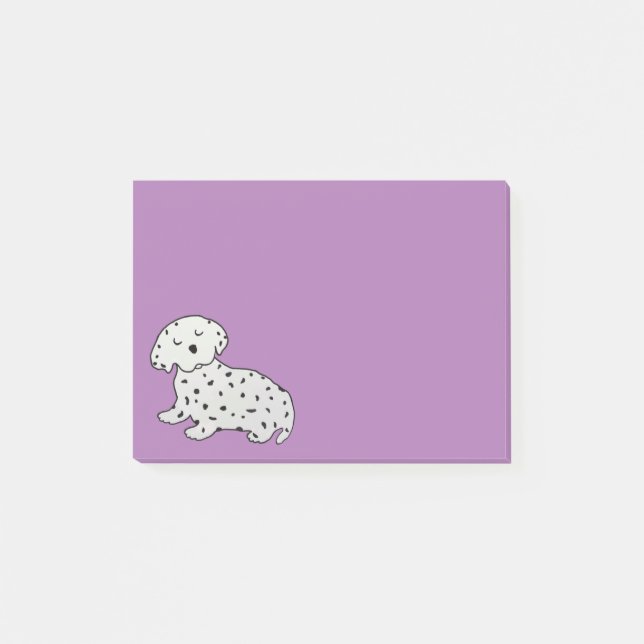 Post-it® El Dalmatian dulce soña notas del Poste-it® (Anverso)