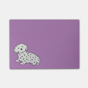 Post-it® El Dalmatian dulce soña notas del Poste-it®