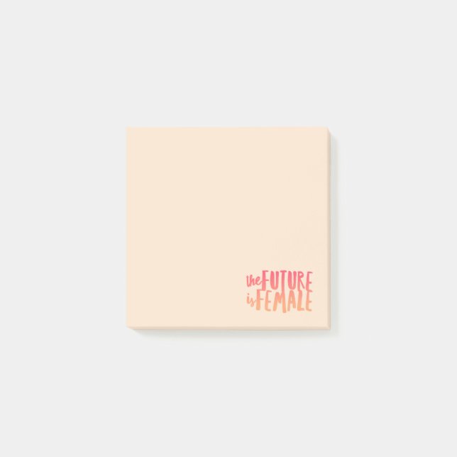 Post-it® El futuro son las notas post-IT femeninas (Anverso)