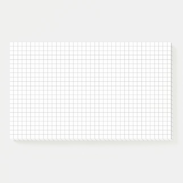 Post-it® El patio de encargo gobernó notas de post-it 10x6 (Anverso)