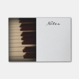 Post-it® El piano cierra notas de post-it