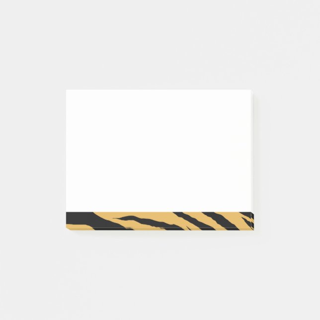 Post-it® El tigre raya notas de post-it (Anverso)