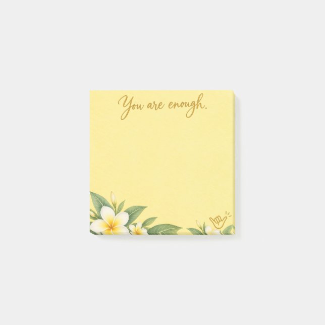 Post-it® Eres Suficiente Notas Adhesivas Poat (Anverso)