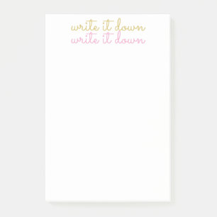 POST-IT® ESCRIBIR NOTAS POST-IT