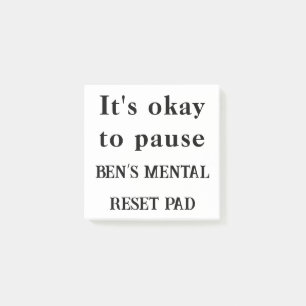 Post-it® Está bien hacer una pausa - Notas de recordatorio