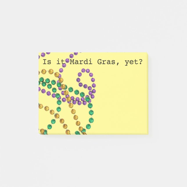 Post-it® "Está carnaval, con todo?" NOTAS PEGAJOSAS (Anverso)