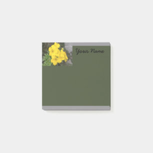 Post-it® Flor En Notas Verdes Post-Tit