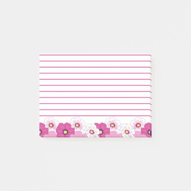 Post-it® Flores FL3 930 Notas Post-It (Anverso)