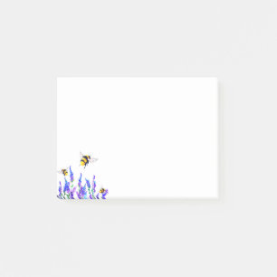 Post-it® Flores y abejas Notas pegajosas Primavera