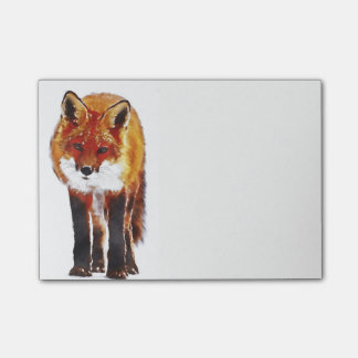 Post-it® fox las notas de post-it, libreta astuta, cachorro