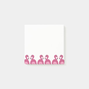 Post-it® Frontera rosada de los flamencos - notas del
