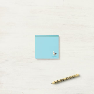 Post-it® Gaviota en notas Post-it®.
