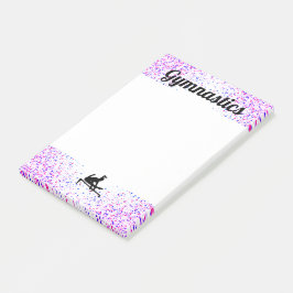 Post-it® Gimnasia 4" x 6" Notas post-it